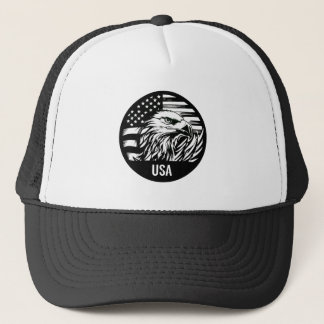 USA-Flaggenmütze 🇺🇸🧢 Truckerkappe