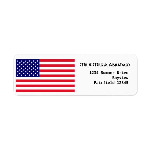 USA-Flaggenpatriot (Vorne)