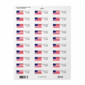 USA-Flaggenpatriot (Vorne)