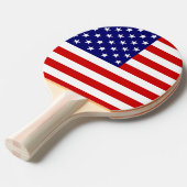 USA-Flaggenplan Tischtennis Schläger (Vorderseite)