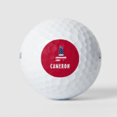 USA Flaggenstaat American Eagle America 4. Juli Na Golfball (Vorderseite)