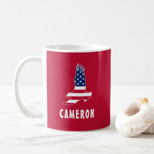 USA Flaggenstaat American Eagle America 4. Juli Na Kaffeetasse