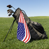 USA-Flaggenstaat Golfhandtuch (Gras)