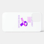 Usa Flaggenstaat ITP Lila Ribbon Immunthrombozytop Case-Mate iPhone Hülle (Rückseite (Horizontal))