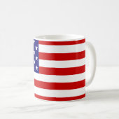 USA-Flaggenstaat Kaffeetasse (VorderseiteRechts)