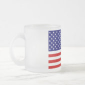 USA-Flaggenstaat Mattglastasse (Links)