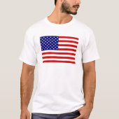 USA-Flaggenstaat T-Shirt (Vorderseite)