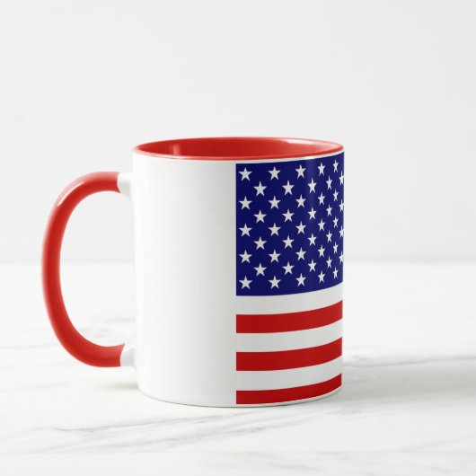 USA-Flaggenstaat Tasse (Links)