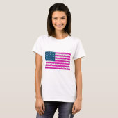 USA-Flagget-shirt T-Shirt (Vorne ganz)