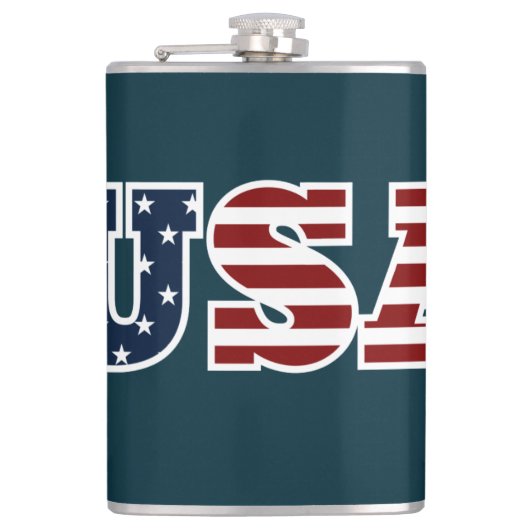 USA Flask Flachmann (Vorderseite)