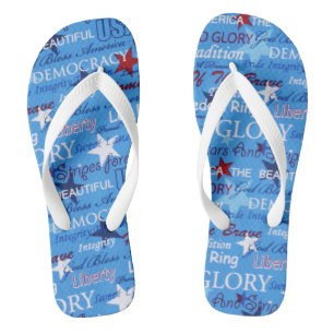USA FLIP FLOPS BADESANDALEN