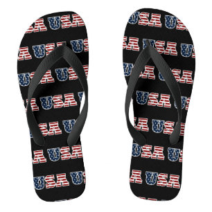USA Flip Flops Badesandalen
