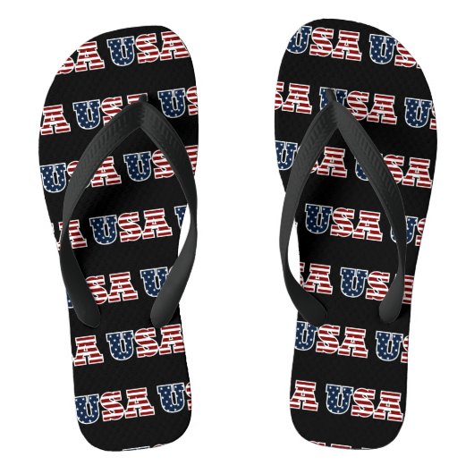USA Flip Flops Badesandalen (Fußbett)