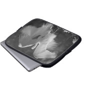 USA, Florida, Great Egret (Ardea alba) infrarote 3 Laptopschutzhülle (Vorne Knopf)