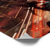 USA, Florida, Miami Beach, Ocean Drive, Art Deco 2 Poster (Ecke)