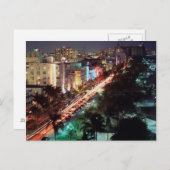 USA, Florida, Miami Beach, Ocean Drive, Art Deco 2 Postkarte (Vorne/Hinten)