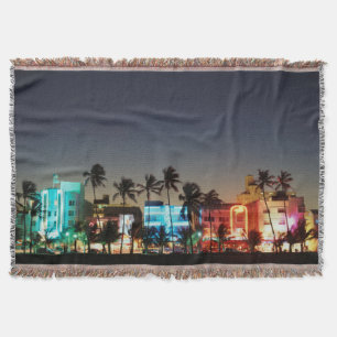 USA, Florida, Miami Beach, Ocean Drive, Art Deco Decke