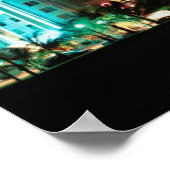 USA, Florida, Miami Beach, Ocean Drive, Art Deco Poster (Ecke)