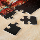 USA, Florida, Miami Beach, Ocean Drive, Art Deco Puzzle (Seite)