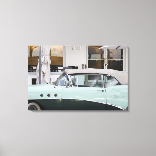 USA, Florida, Miami Beach: South Beach, 1956 Leinwanddruck (Vorderseite)