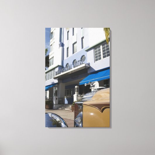 USA, Florida, Miami Beach, South Beach, Art Deco Leinwanddruck (Vorderseite)