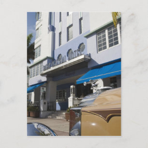 USA, Florida, Miami Beach: South Beach, Art Deco Postkarte
