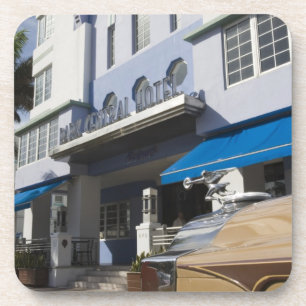 USA, Florida, Miami Beach: South Beach, Art Déco Untersetzer