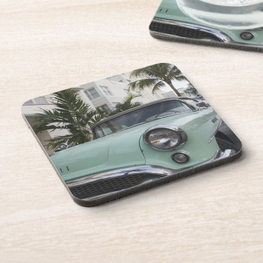 USA, Florida, Miami Beach: Südbeach, 1956 3 Getränkeuntersetzer (Linke Seite)