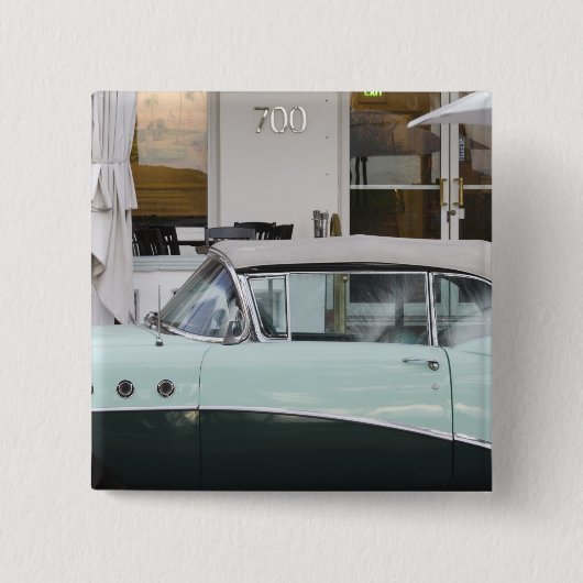 USA, Florida, Miami Beach: Südbeach, 1956 Button (Vorderseite)