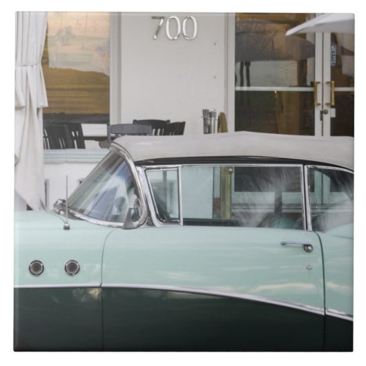 USA, Florida, Miami Beach: Südbeach, 1956 Fliese (Vorderseite)