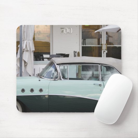 USA, Florida, Miami Beach: Südbeach, 1956 Mousepad (Mit Mouse)