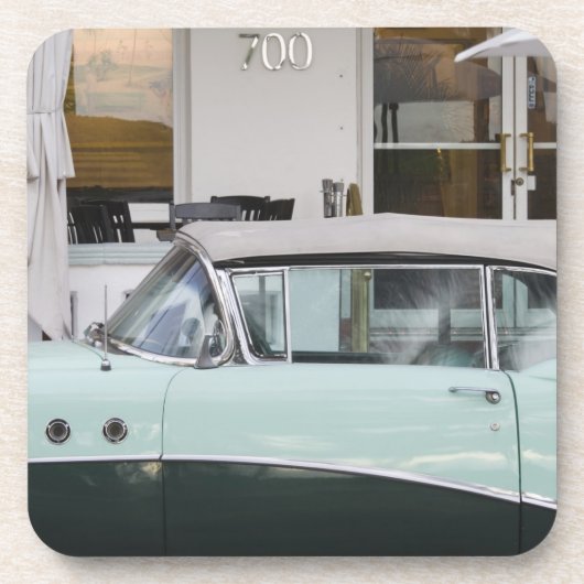 USA, Florida, Miami Beach: Südbeach, 1956 Untersetzer (Vorderseite)