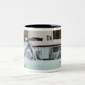 USA, Florida, Miami Beach: Südbeach, 1956 Zweifarbige Tasse (Mittel)