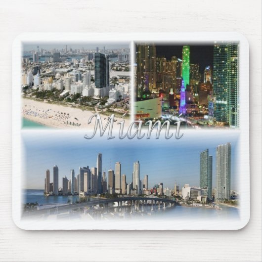 USA - Florida - Miami - Mousepad (Vorne)