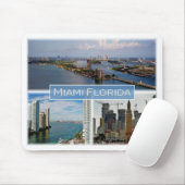 USA - Florida - Miami - Mousepad (Mit Mouse)