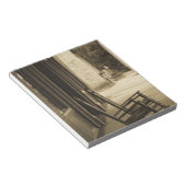 USA, Florida, Micanopy, älteste Landsiedlung Notizblock (angewinkelt)