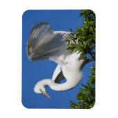 USA, Florida, St. Augustine, Egret Magnet (Vertikal)