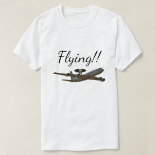 USA-Flugkarten-Design – Amerikanische Flugroute T-Shirt
