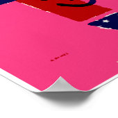 USA ~ Fly BOAC Poster (Ecke)