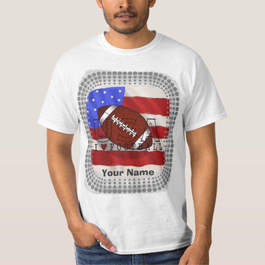 USA Football T - Shirt (Vorderseite)