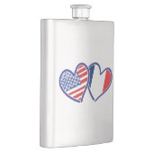USA - Frankreich - Liebe Flachmann (Rechts)