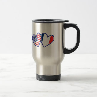 USA - Frankreich - Liebe Reisebecher