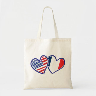USA - Frankreich - Liebe Tragetasche