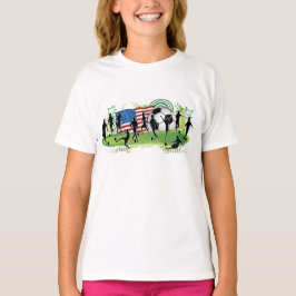 USA-Frauen-Fußball T-Shirt