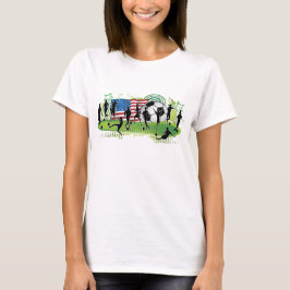 USA-Frauen-Fußball T-Shirt
