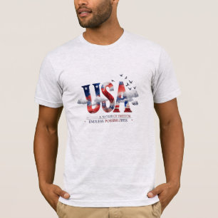 USA Freedom Flight - Eine Nation von endlos T-Shirt
