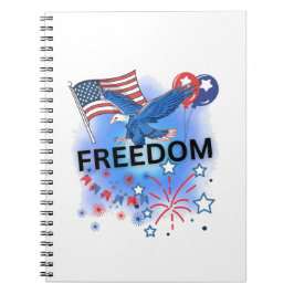 USA Freiheit Notizblock