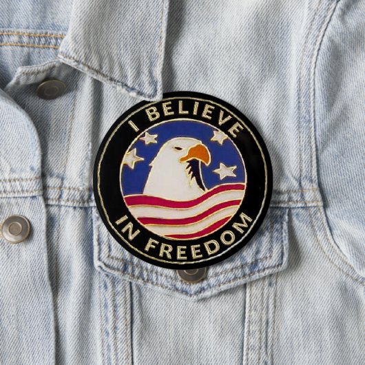 USA-Freiheit Pinback knöpft Rucksack-oder Button (Beispiel)