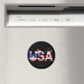 USA für Weihnachten Magnet (In Situ (Geschirrspüler))