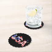 USA für Weihnachten Untersetzer (Vor Ort)